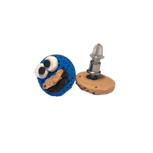 Load image into Gallery viewer, Cookie Monster Earrings