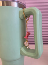 Load image into Gallery viewer, Letter "A" Tumbler Charm

