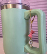 Load image into Gallery viewer, Letter "D" Tumbler Charm
