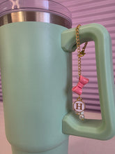Load image into Gallery viewer, Letter "H" Tumbler Charm
