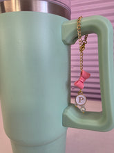 Load image into Gallery viewer, Letter "P" Tumbler Charm
