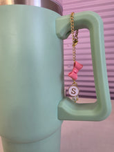 Load image into Gallery viewer, Letter "S" Tumbler Charm
