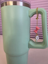 Load image into Gallery viewer, Letter "V" Tumbler Charm
