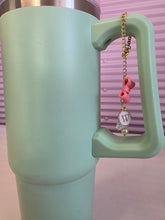 Load image into Gallery viewer, Letter "W" Tumbler Charm
